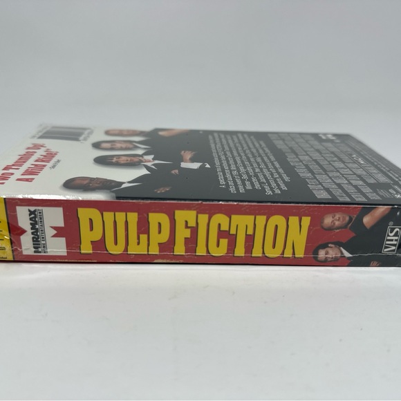 Pulp Fiction Letterbox Collectors Edition VHS 1996 No Stickers Factory Sealed - Picture 5 of 10
